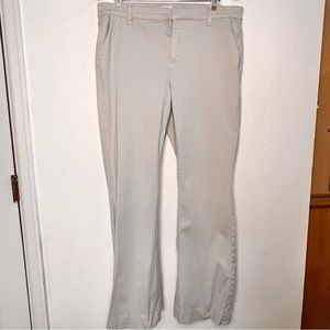 Lila Ryan light gray chino pants